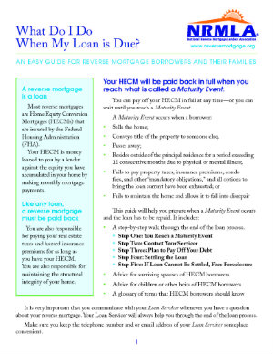 What Do I Do When My Loan is Due?