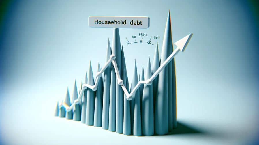 Yikes, Household Debt Spikes